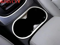 bjmycyy stainless steel decoration frame for automobile cup frame for audi q5 2017 2018
