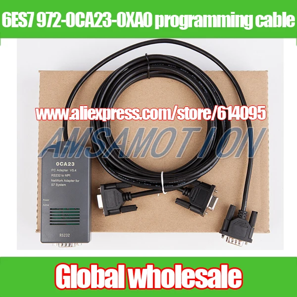 1 шт. ПЛК скачать кабель для Siemens S7300 400/6ES7 972 0CA23 0XA0/PC MPI + программирования/0CA23 RS232 в
