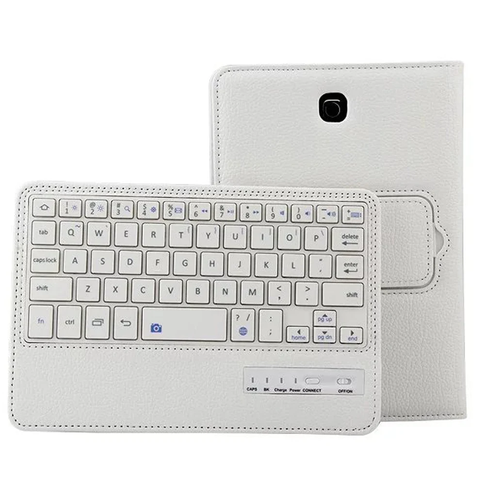 Роскошный Съемный кожаный чехол-книжка для samsung Galaxy Tab S 2 S2 8,0 SM-T710 T715 8"