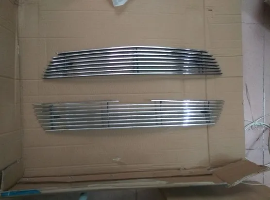 Заготовка решетка гриль Вставки для 2011 2013 Chevy Sonic AVEO 2 шт.|grille insert|aveo grillinsert |
