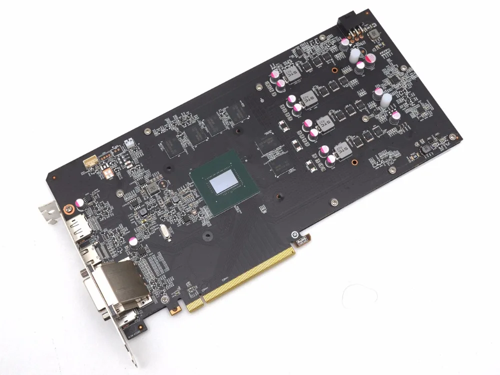 Bykski полностью закрывающий блок водяного охлаждения для MSI GeForce GTX 1060 6 GB DUKE. П/П: N