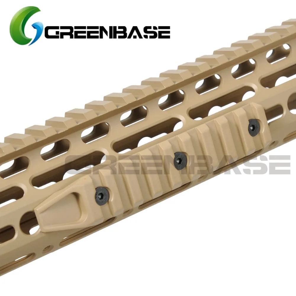 Тактическая направляющая Greenbase KeyMod 9 слотов для URX 4 0 страйкбола установка