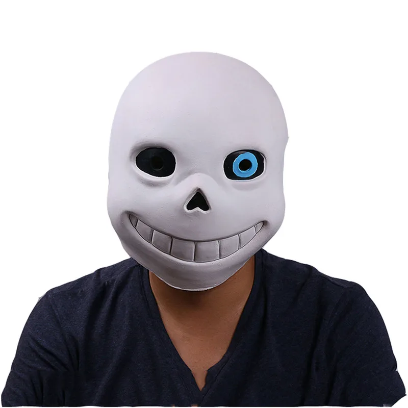 Игра Undertale маска Sans косплей дети Adlut светящиеся маски папируса Хэллоуин Необычные мяч без латекса шлем костюм реквизит