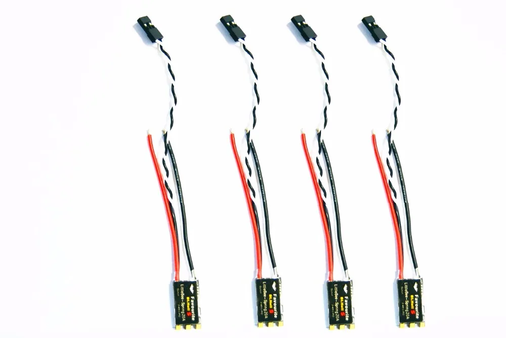 4 шт. FVT BLHeli _ S ESC DSHOT SPRING 20A /30AESC контроллер скорости 2 4S / 6S для FPV квадрокоптера|speed