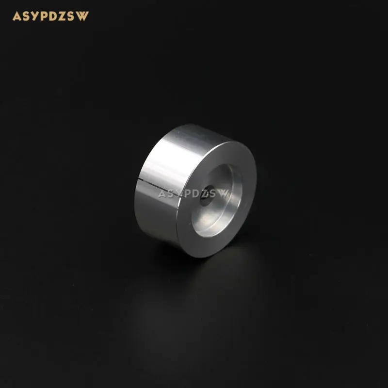 1 шт. Hi-Fi High gloss серебристый 32*15 Полный алюминиевый усилитель твердая вращаемая