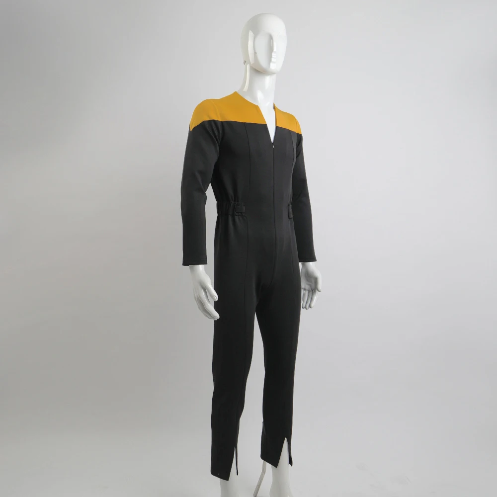 Звезда космоса девять Trek коммандер Сиско униформой комбинезон желтого цвета