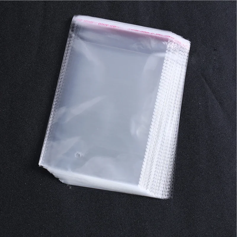

40*45cm 100Pcs/lot Big size Multi-size Clear Plastic Bags Self Adhesive Seal Jewelry Gift Package Opp Bag for Clothes&books