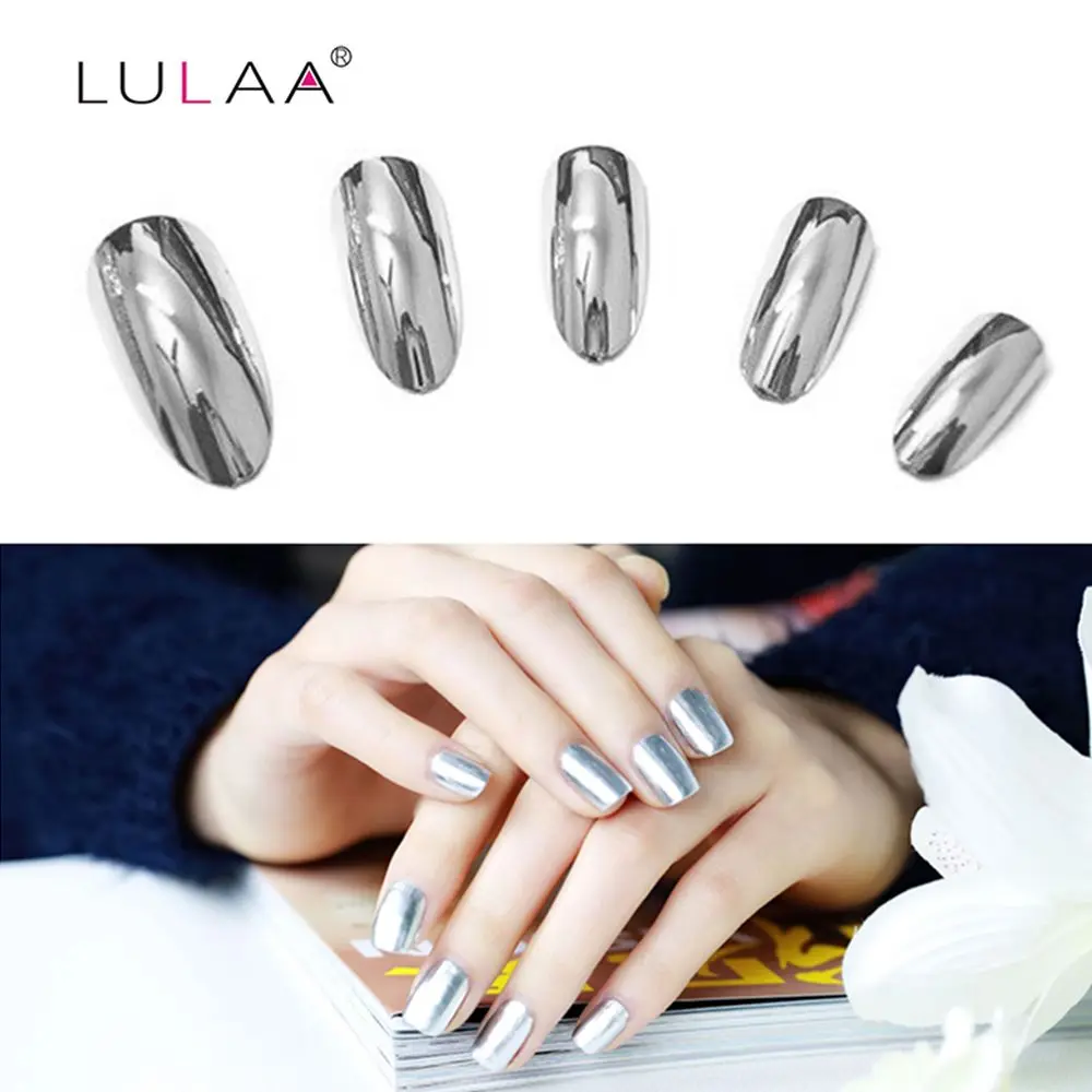 2020 2 шт./лот модный 6 мл фотобледный лак верхнее покрытие металлические ногти