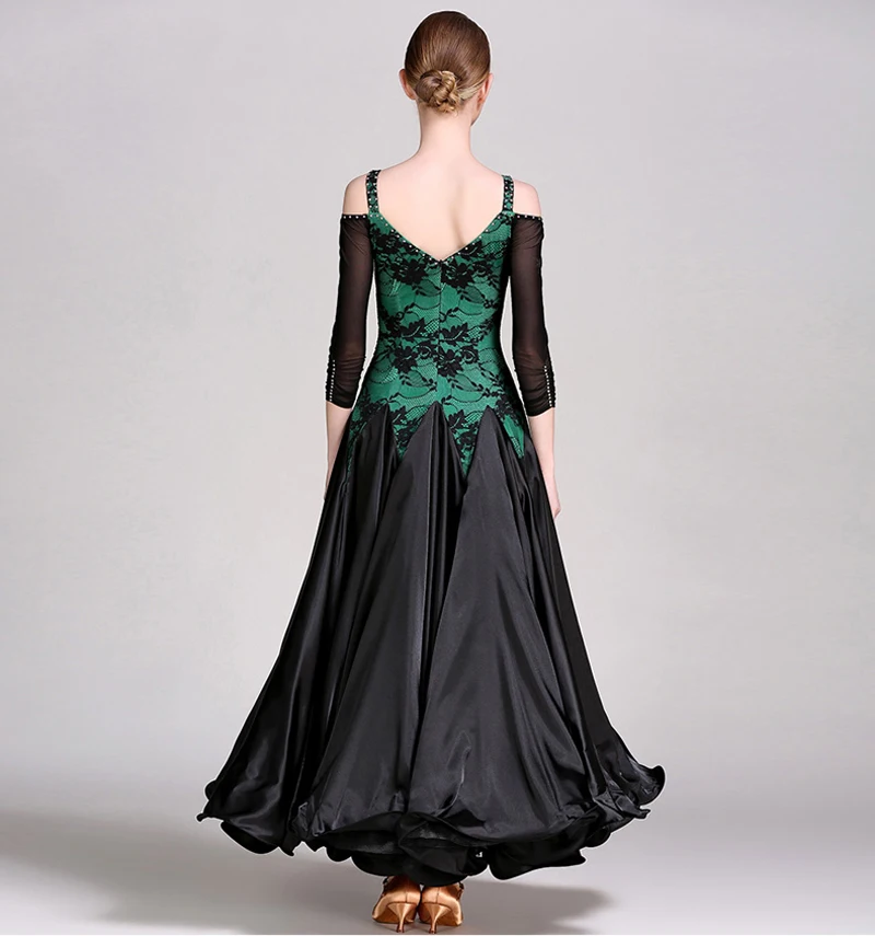 Standard Ballroom Dresses Women 2021 New High Quality Sexy Waltz Dancing Skirt Lady's Tango Competition Dance Dress | Тематическая