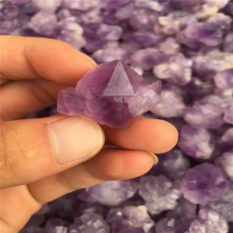 1 kg purple crystal cluster column specimen | Украшения и аксессуары