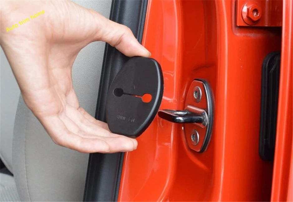 

Lapetus Car Door Lock + Door Check Arm Stop Rust Waterproof Protection Cover Accessories Fit For Volkswagen Tiguan 2014 - 2022