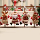 2021 Санта-Клаус, снеговик, дерево, игрушка, кукла, подвеска, Рождество, фотосессия для дома, новый год