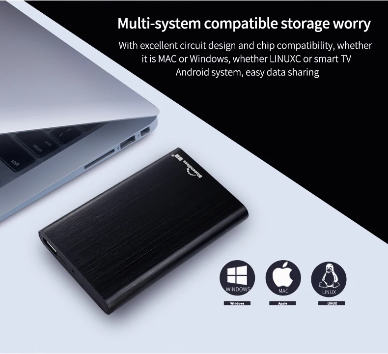 Blueendless продукт внешний жесткий диск 1 ТБ hdd 2," sata жесткий диск 1 ТБ высокоскоростной HDD 2,5" настольный ноутбук мобильный жесткий диск