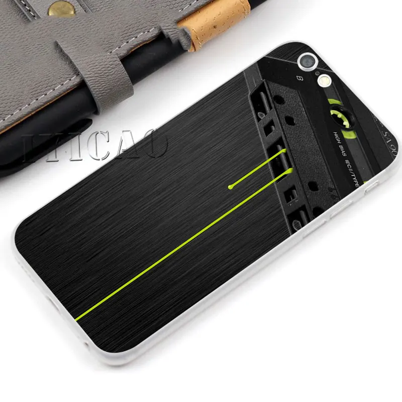 IYICAO Ретро Классический Кассетный Жесткий Чехол для iPhone 4 4S 5 5S Se 6 7plus 8 8Plus X XS MAX XR 6s