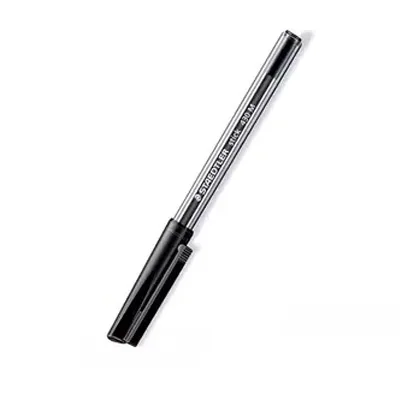 10 шт. шариковая ручка Staedtler 430 м, 0,7 мм, 10 шт./лот, красные, синие, черные, школьные и офисные принадлежности - Цвет: Черный