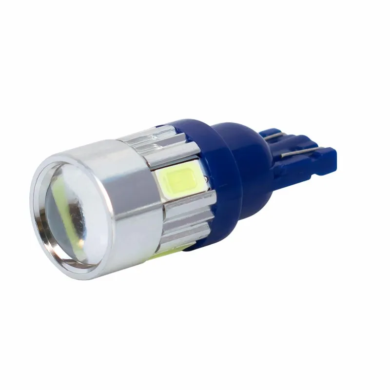 T10 194 W5W 6 SMD 5630 5730 светодиодный свет лампы высокой мощности светодиодная для парковки машины противотуманные фары авто маркер свет желтый красный синий белый зеленый