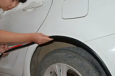 Черное Удлинительное колесо для автомобильного брызговика 118 дюйма