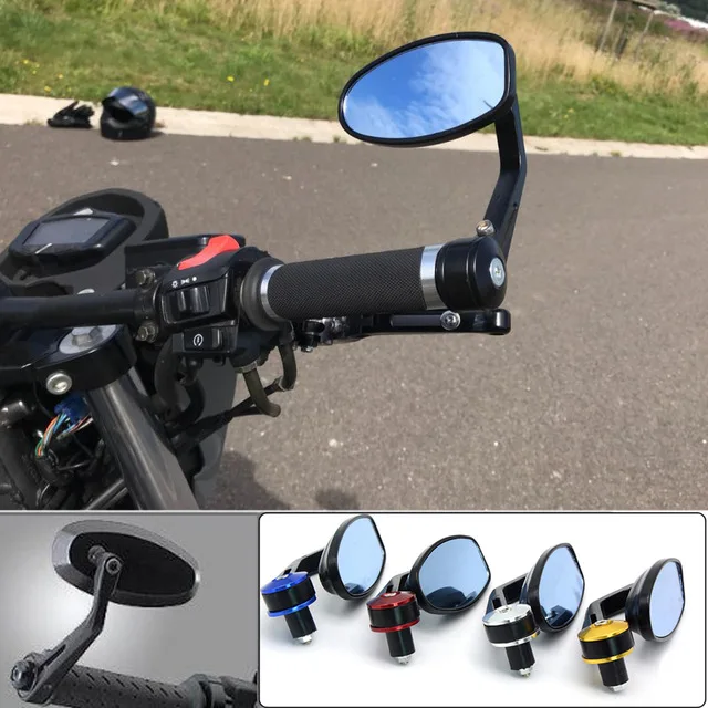 Ручки для мотоциклетного зеркала 22 мм Yamaha R1 R6 R3 MT 09 07 FZ6 XJ6 XJR 1300 Racer Fazer XT 660 TDM 900 T MAX