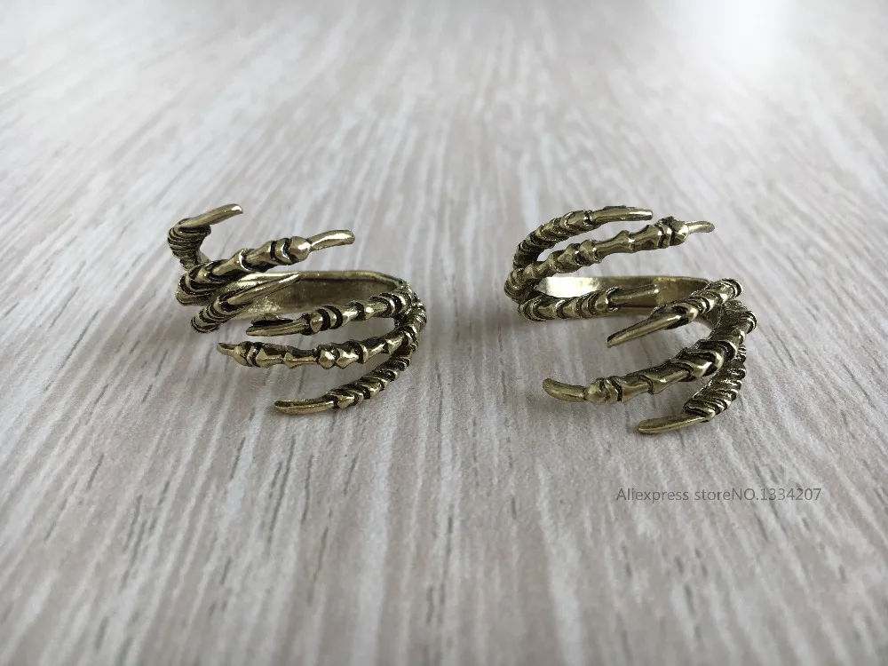 1 шт. 2 Античная Золотая косичка орла для волос страшный Дред кольца плетения