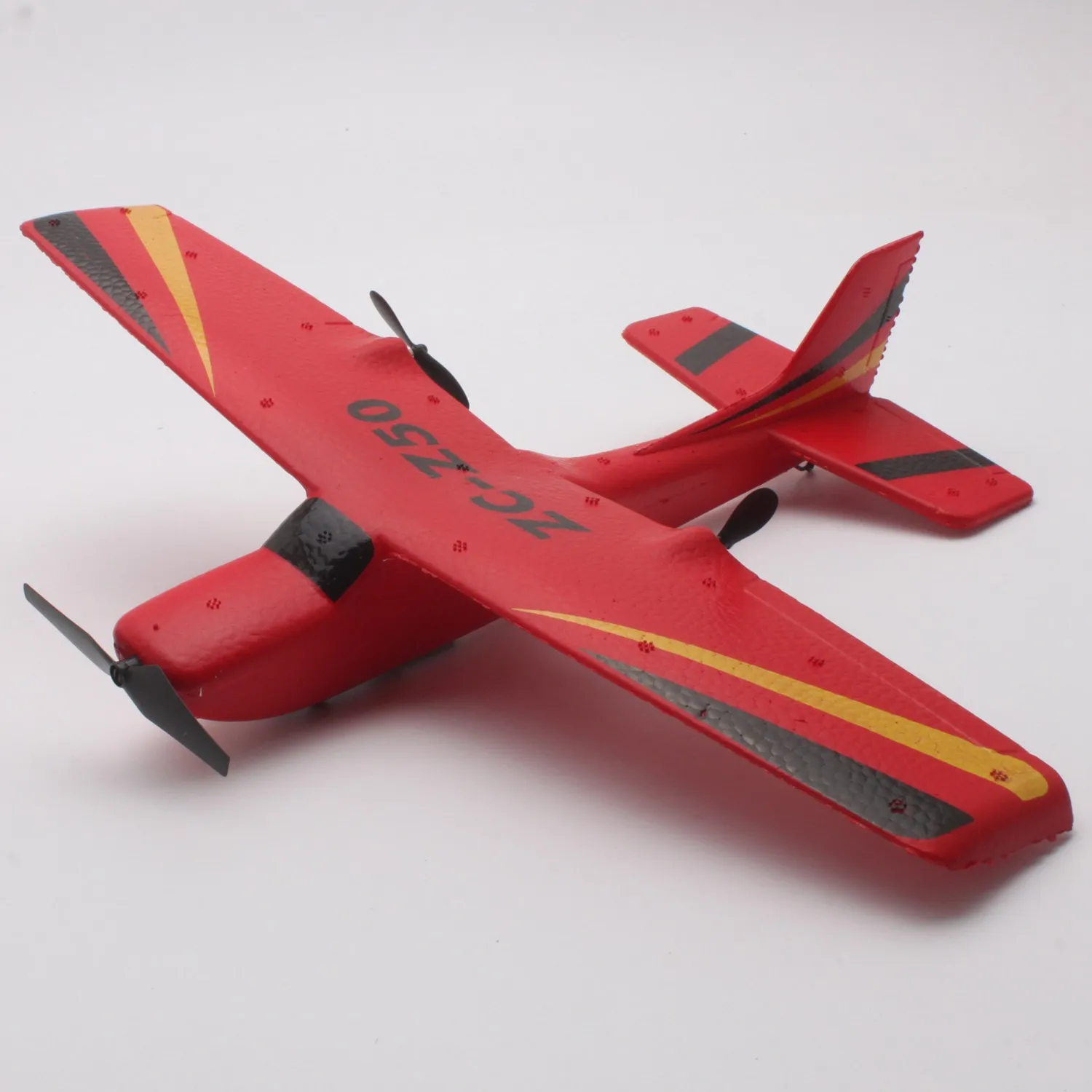 Z50 2,4G 2CH 340 мм размах крыльев EPP RC планер самолет RTF, красный