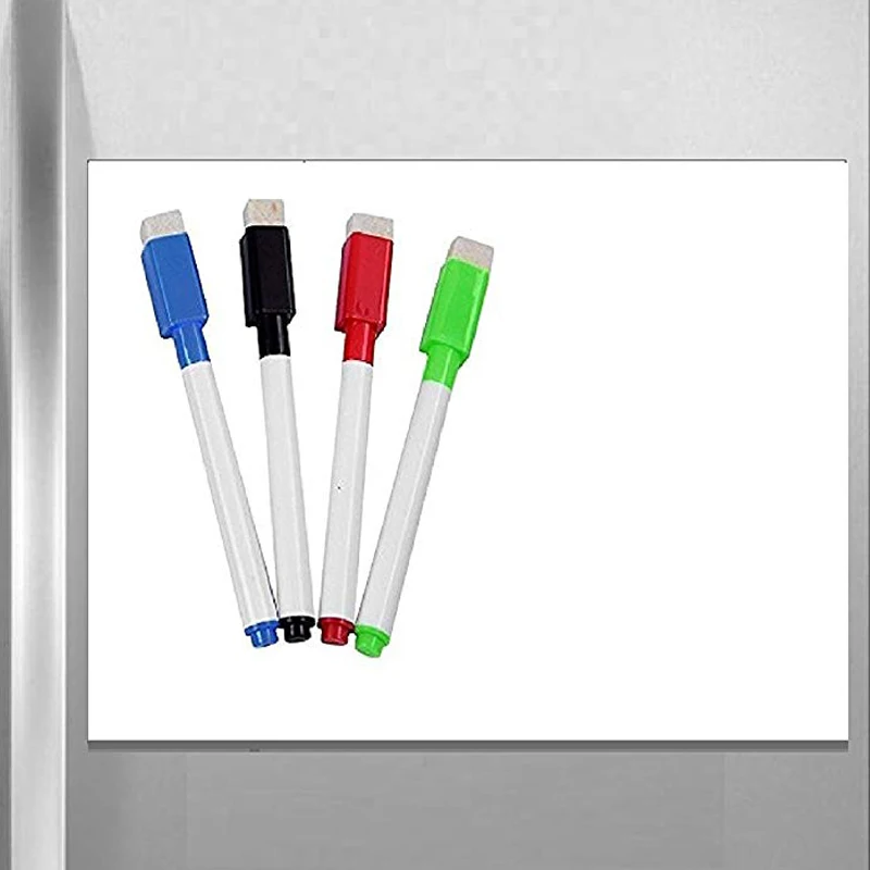

Magnetic Soft Whiteboard Set Fridge Magnets Message Board with Magntic Pen M09
