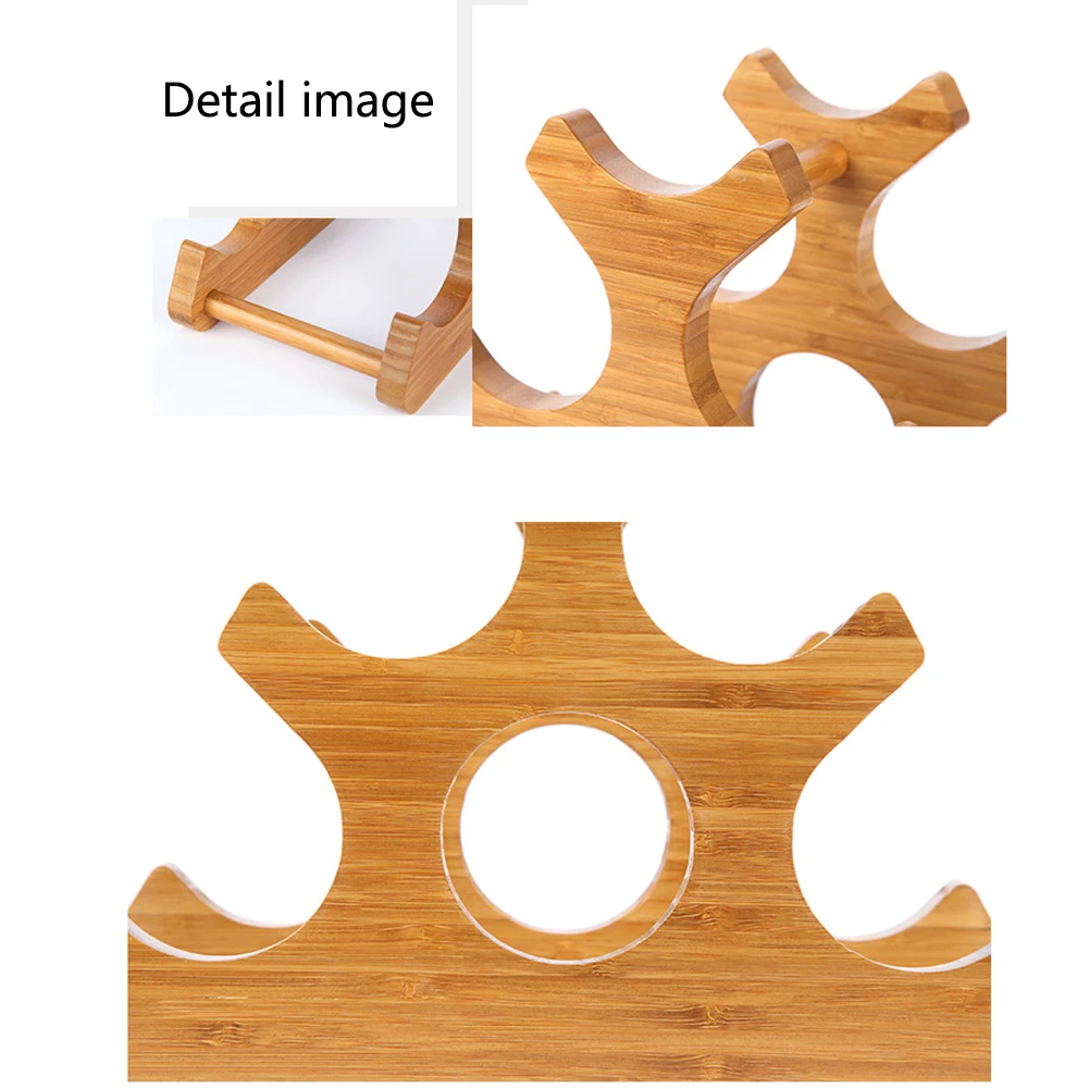 Винный Стеллаж Деревянный кухонный Органайзер держатель столешницы домашний