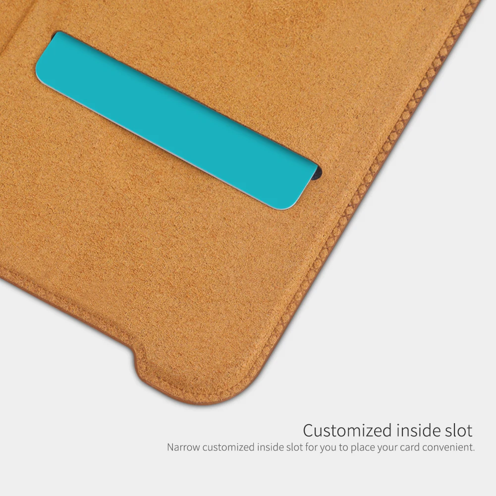For xiaomi mi 9 /mi9 Explore Phone Case Nillkin QIN Protective flip Cover Leather Pocket Wallet Back With Retailed Package | Мобильные