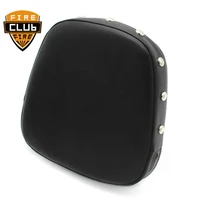 universal motorcycle backrest sissy bar back rest cushion pad rivet seat cover pads for honda for suzuki for yamaha