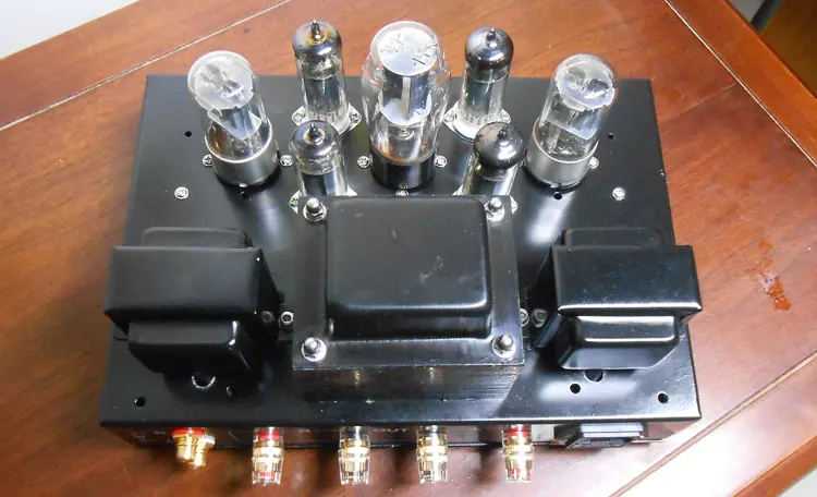 6p1 Одиночная Aarallel трубка, усилитель мощности 5Z4P+ 6N8C+ 6P1 HIFI ламповый усилитель 6,8 Вт X 2 класса A AMP