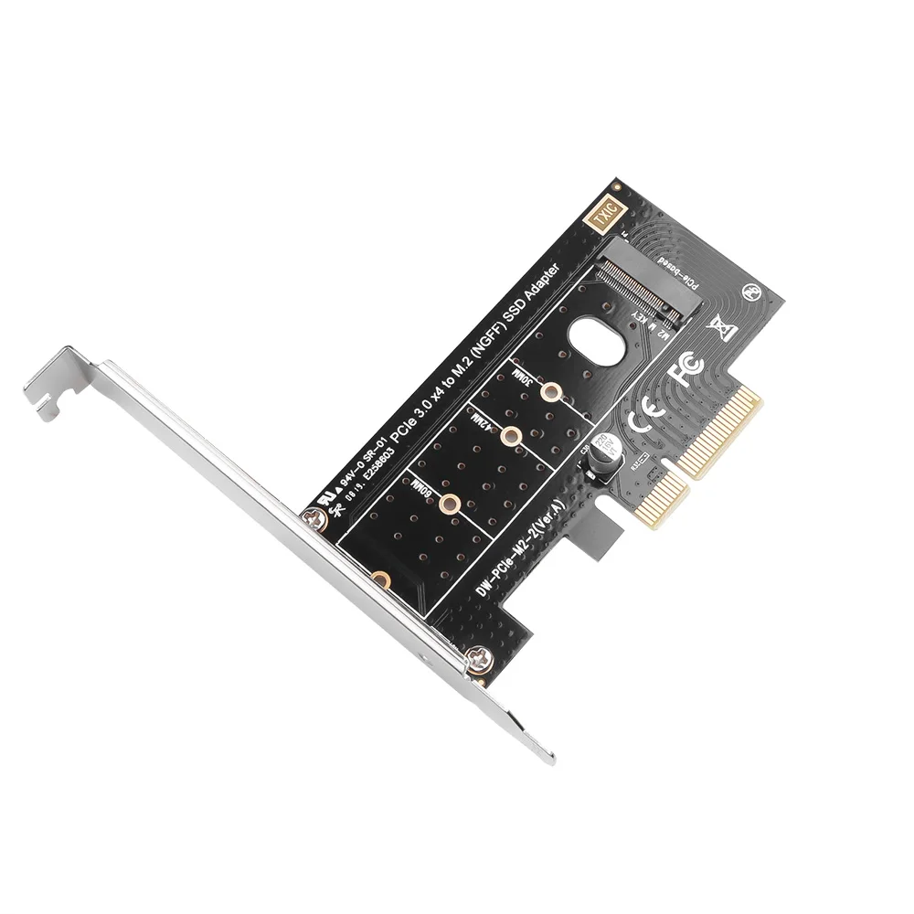 Адаптер Kebidu SK4 M.2 NVMe SSD NGFF на PCIE X4 интерфейсная карта ключа M поддержка PCI Express размер