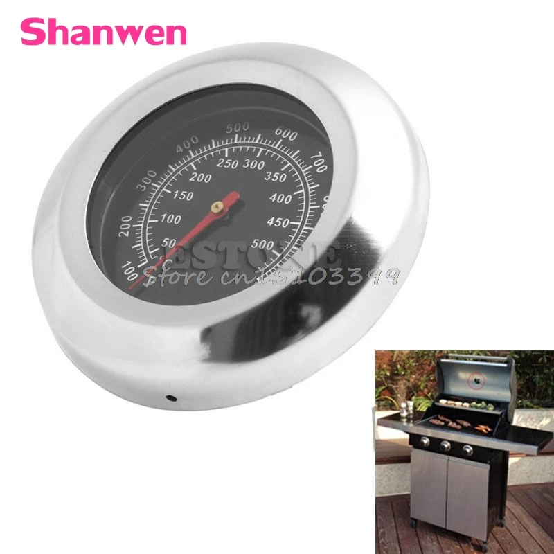 Термометр для барбекю и мяса 50 500 градусов 100 ~ 1000 по Фаренгейту|grill temperature gauge|grill