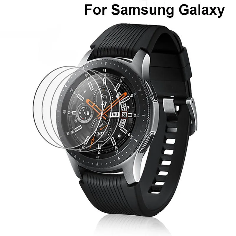 

Tempered film protective cover For Samsung watch protective shell explosion-proof scratch-resistant 2.5D Protective film