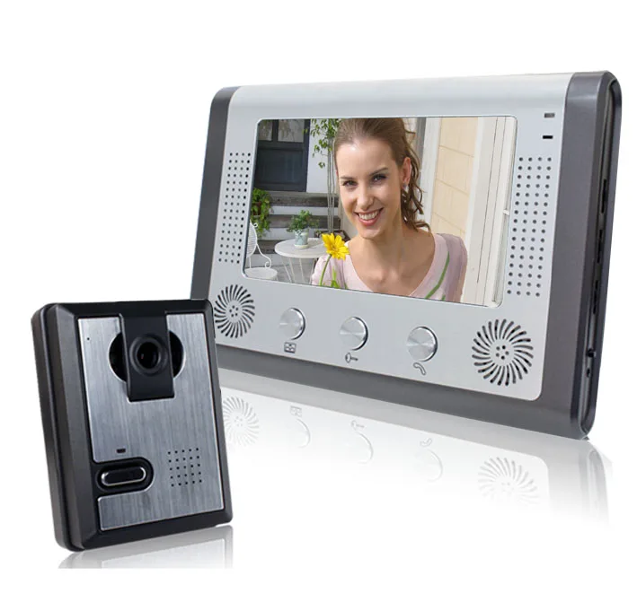 

7" Display Intercom Wired Video Door Phone System