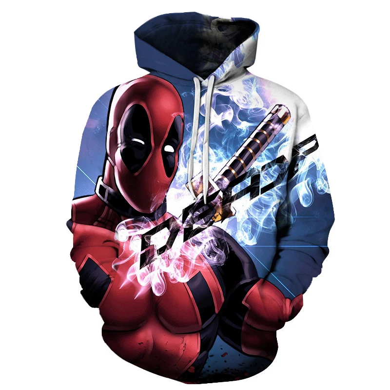 Дэдпул, худи, костюм с капюшоном, модный, размера плюс, hoddie, топ для мужчин wo, мужские толстовки, хип-хоп спортивная одежда