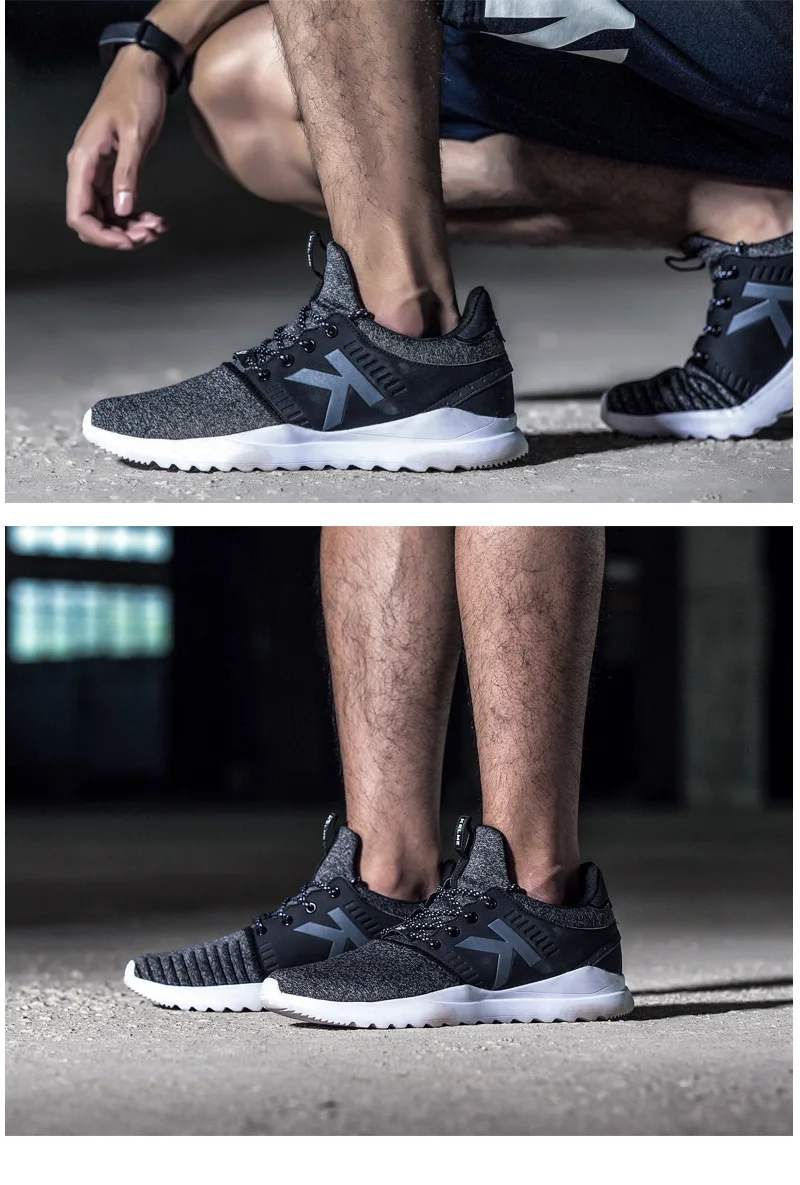 KELME мужская обувь кроссовки для бега легкие амортизирующие спортивная обувь для отдыха 6981500