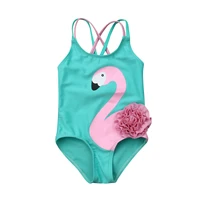 toddler kid baby girls flamingo one piece bikini swimwear swimsuit beach bathing kids baby girl swimwear swimsuit