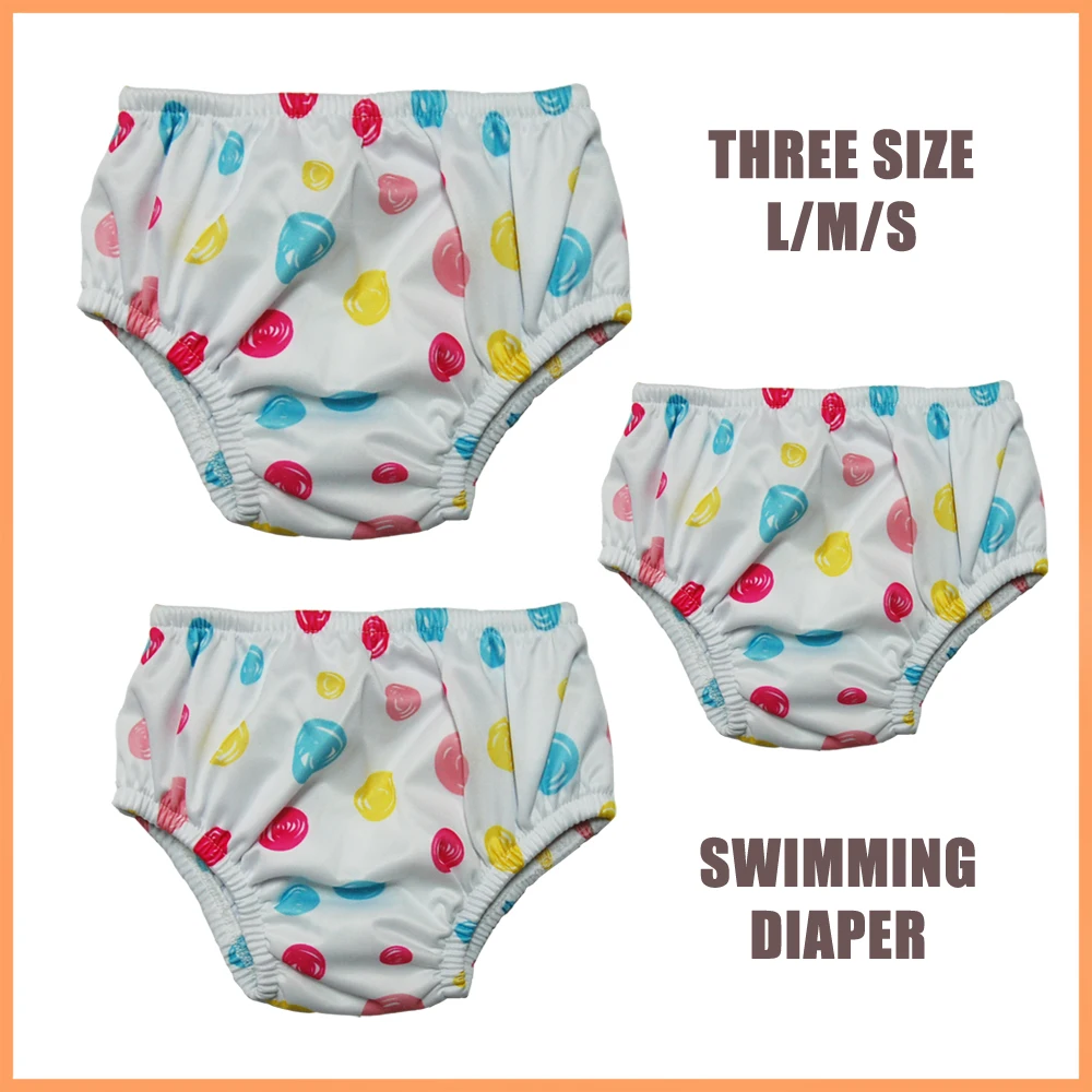 (5 шт. в упаковке) watproof маленьких Плавание Подгузники Одежда заплыва подгузник