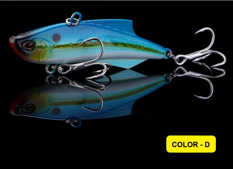 WALK FISH VIB приманки тонущие рыболовные приманки 7 см 20,6 г жесткие пластиковые искусственные вибрационные зимние ледяные приманка для щуки снасти Isca