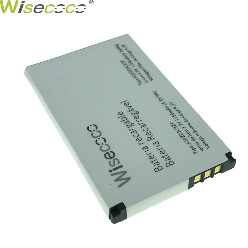 Wiscoco 1150 мАч A20ZDX/3ZP Аккумулятор для Philips Xenium X325 X100 T129 Смартфон высокого качества с номером отслеживания