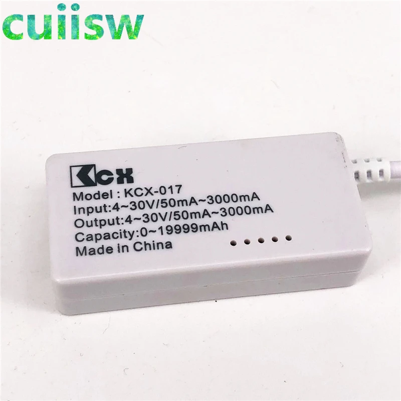 Прибытие LCD микро USB зарядное устройство емкость аккумулятора напряжение тока