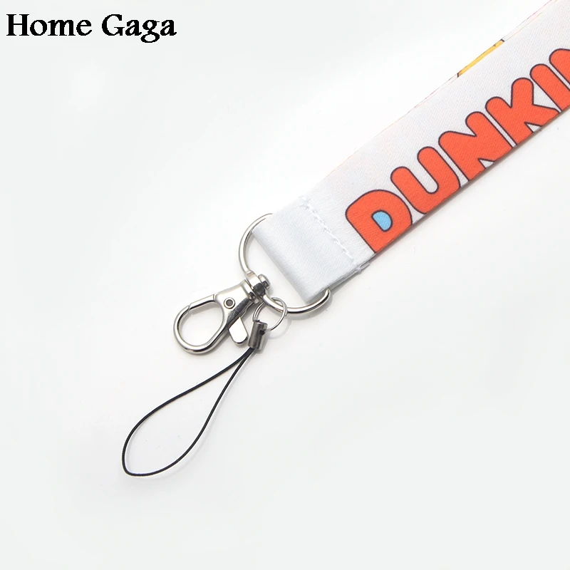 Homegaga мультяшный брелок, ремешок, тесьма, лента на шею, тканевый, para, значок, держатель для телефона, ожерелье, аксессуары D1480