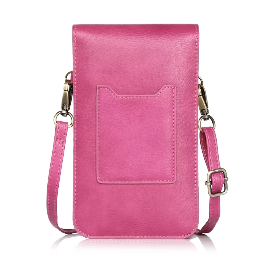 Роскошные носорога узор девушка кобура двойной Карманы Чехол Телефонные Чехлы