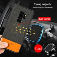 cloth stitching cowhide phone case for samsung galaxy a70 a9 j7 all inclusive anti fall for samsung galaxy note 10 case