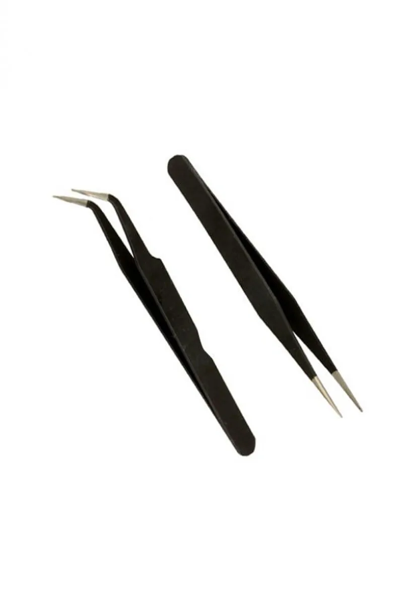 Горячая акция 2 черный акриловые уф-гель ногтей стразами блестка нипер выбор