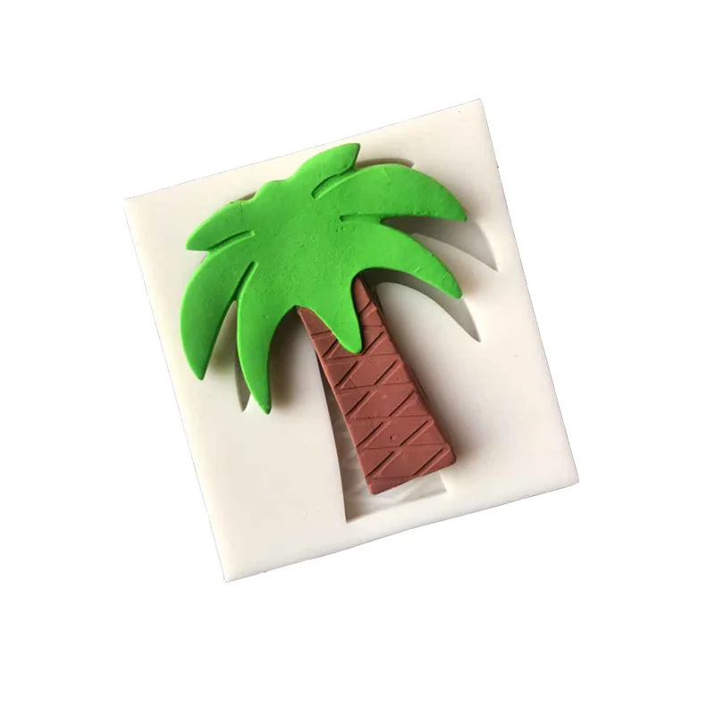 1 шт. силиконовая форма для украшения торта пальмы арбуза ананаса фруктов | Дом и