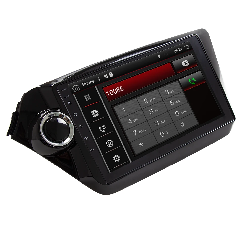 Eunavi android 8 1 автомобильный dvd плеер gps навигации для Kia k2 RIO 2010 2011 2012 2013 2014 2015 2017