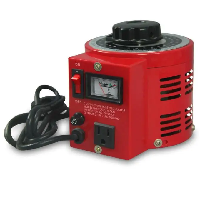 Однофазный ручной регулятор TDGC2 1 кВА вход 110 В цифровой дисплей variac 1000 Вт