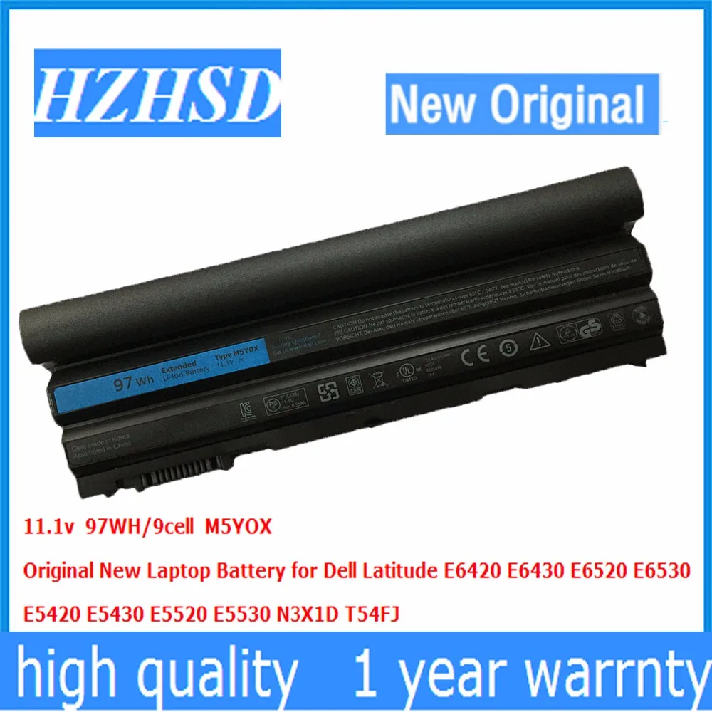 Новый оригинальный аккумулятор для ноутбука Dell E6420 E6430 E6520 E6530 E5420 E5430 E5520 E5530 N3X1D T54FJ