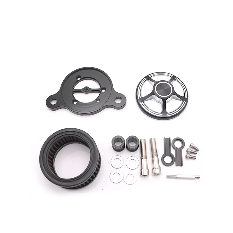 

Motorcycle Air Cleaner Intake Filter System Kit For Harley Sportster 1200 Sportster XL 883 1991-2016 Custom