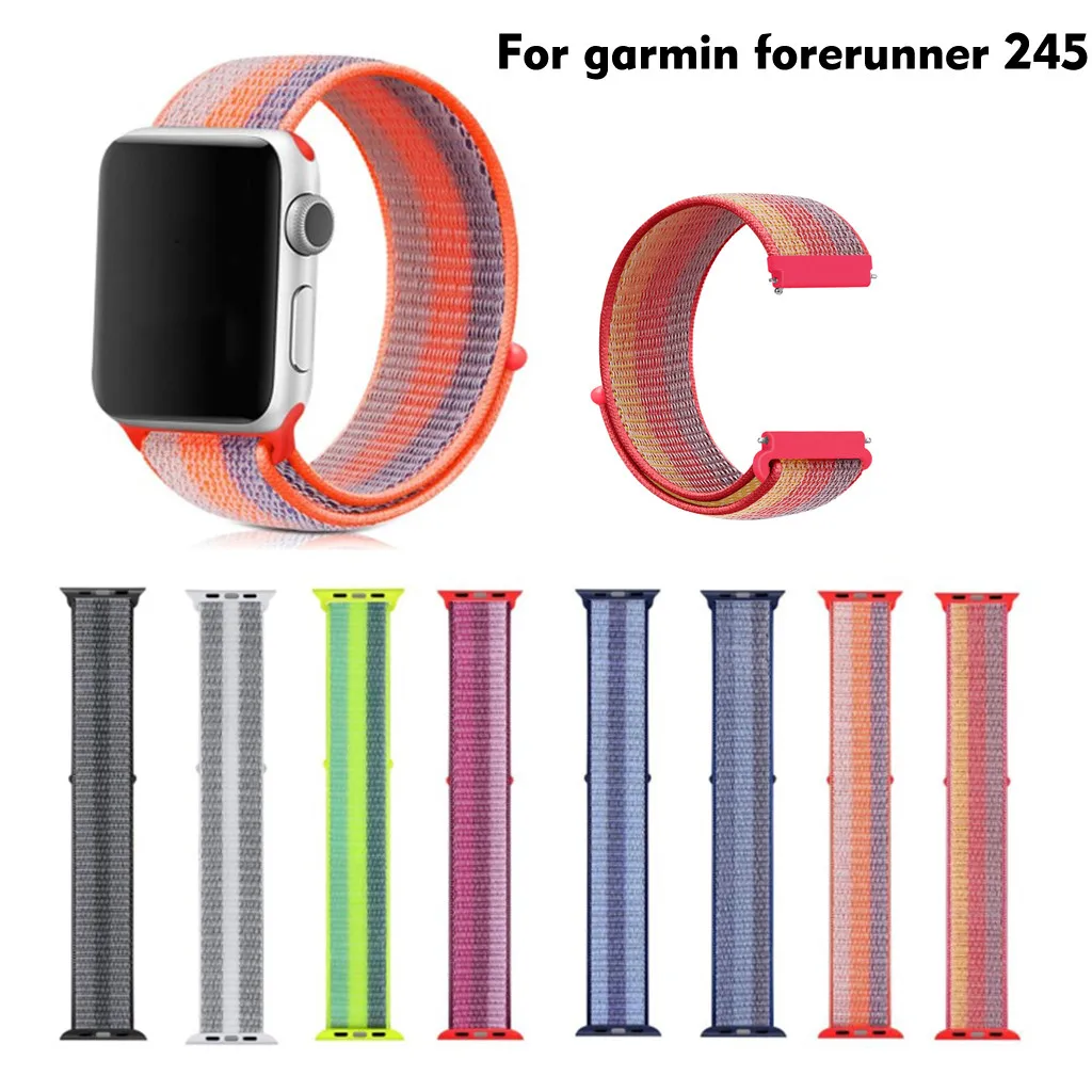 Спортивный силиконовый ремешок для наручных часов сменный Браслет garmin forerunner 245